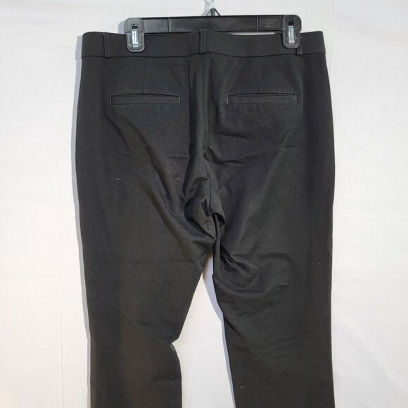 BANANA REPUBLIC Casual Black Slack Pants Loop Belt with Front Pockets Size 8 - Picture 5 of 8